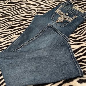Women’s Rock Revival Jeans 34 x 34, like new!
